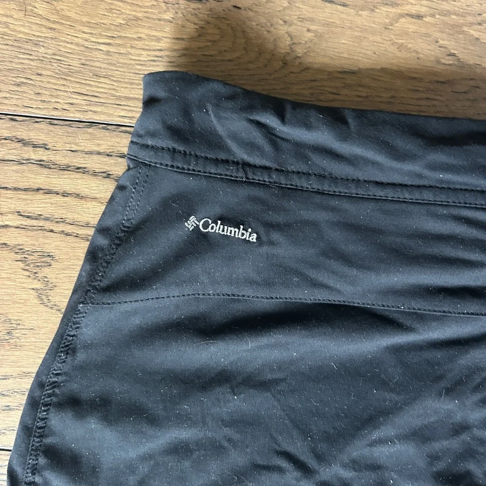 Columbia Women's Omni-Shield Black Active Skort /Skort with Built In Shorts Sz 6